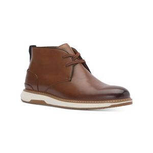 VINCE CAMUTO Mens Brown Comfort Soleh Round Toe Leather Chukka Boots 12 M